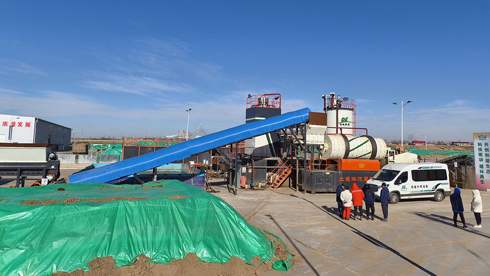 德森石油烴土壤淋洗裝備——集成式模塊化設計，淋洗高效智能