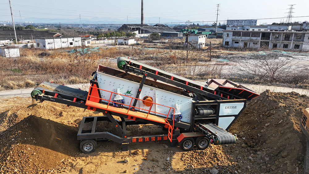 智能又靈活，德森移動(dòng)篩分站為產(chǎn)業(yè)升級(jí)與綠色發(fā)展添動(dòng)力