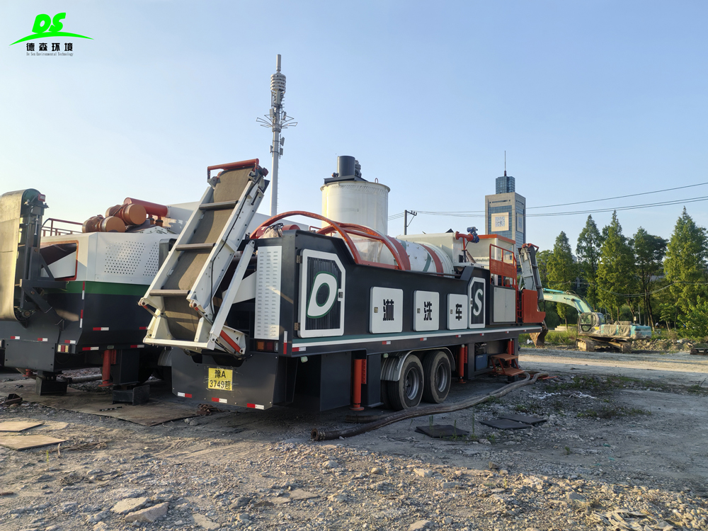 移動(dòng)作業(yè)更高效，德森環(huán)境淋洗車治污有一套